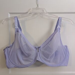 Curvy Couture Lavender Bra 🪻
